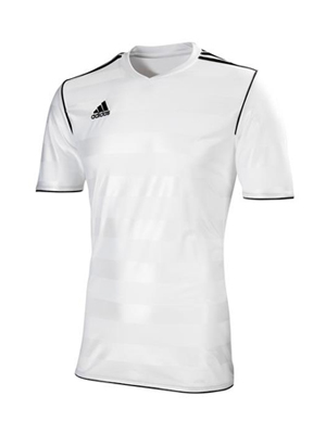 Adidas Tabela Clearance Football Shirt White/Black - Sale