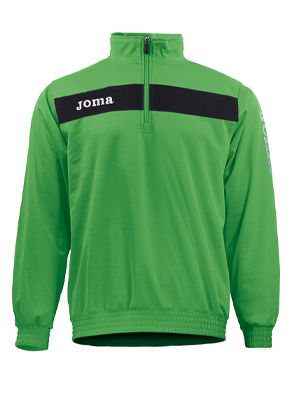 Joma Academy Clearance Football Training Sweatshirt Green/Black