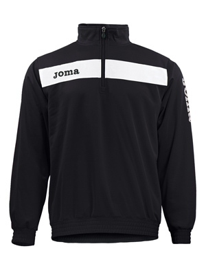 Joma Academy Clearance Football Training Half Zip Jacket Black/White