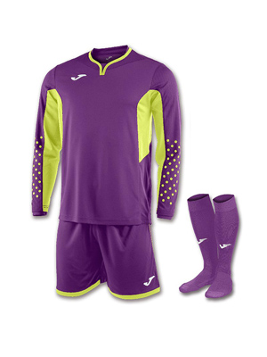 Joma Zamora III Clearance Football Goal Keeper Kit Purple