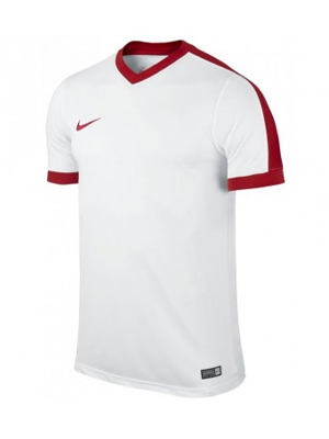 Nike Striker IV Clearance Football Shirt White/Red NI-19 - Teamwear Sale