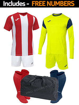 Joma Pisa II Football Team Kits x10 - Bundle