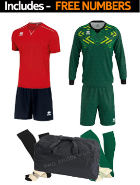 Errea Everton Football Team Kit x10