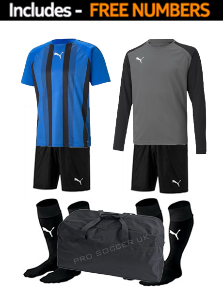 Puma Team Liga Striped Football Team Kit x10