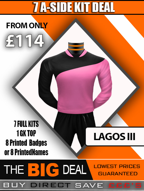 Lagos III 7 Small Sided Full Kit Deal - Teamwear