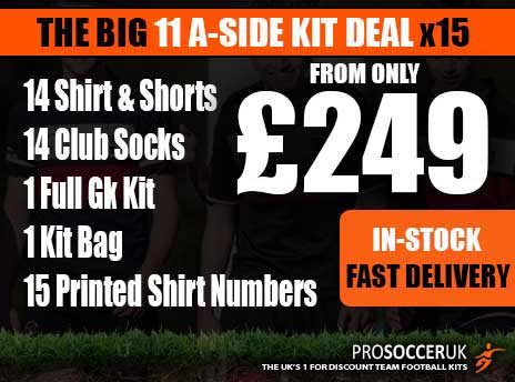 11 a Side Kit Packs