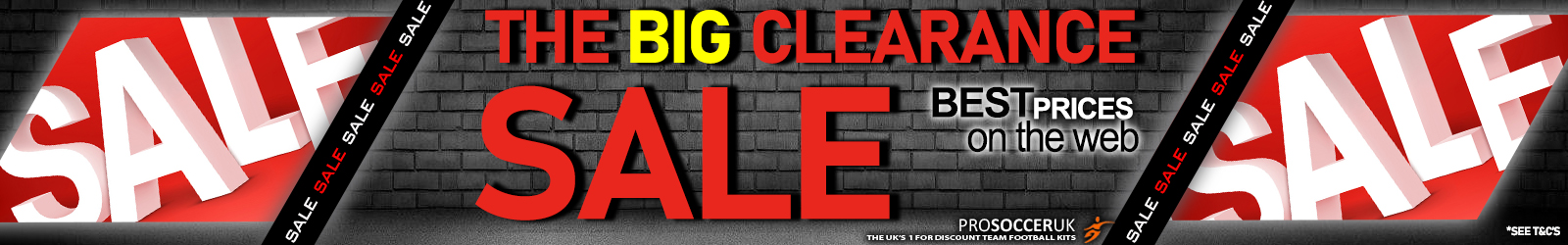 Clearance football Sale