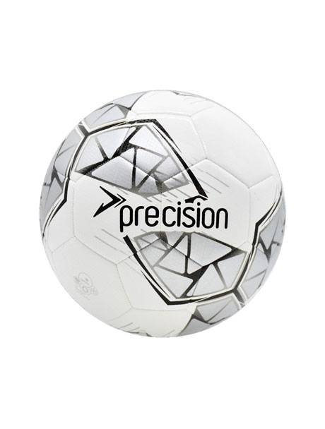 Precision Fusion Training Football - White/Silver/Black - Clearance