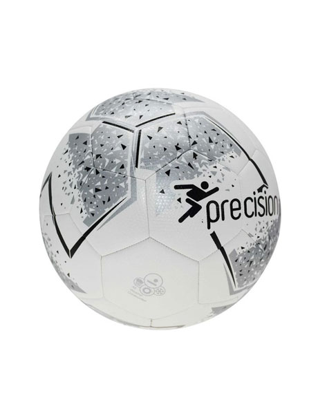 Precision Fusion Training Football 2024 - White/Silver/Black - Clearance