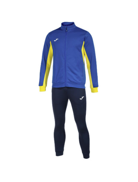 Joma Clearance Derby Tracksuit Royal/Yellow/Navy CL125