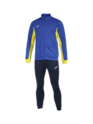 Joma Clearance Derby Tracksuit Royal/Yellow/Navy CL125