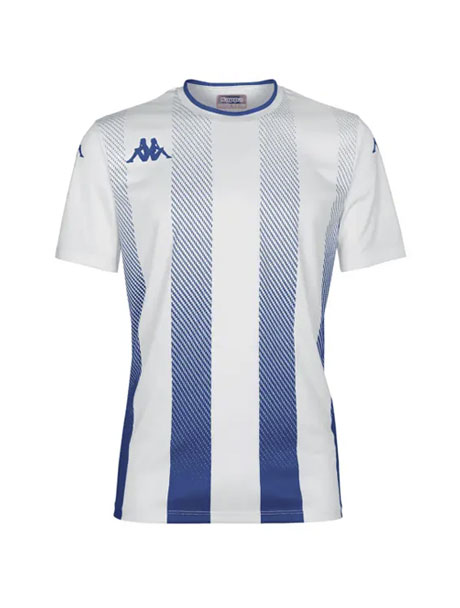 Kappa Bugo Clearance Jersey White/Blue Sapphire CL100