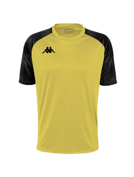 Kappa Daverno Clearance Jersey Yellow Black CL100