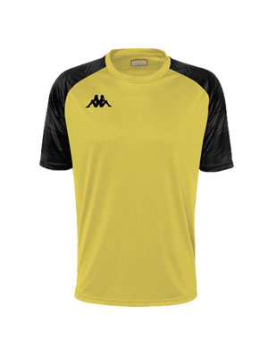 Kappa Daverno Clearance Jersey Yellow Black CL100