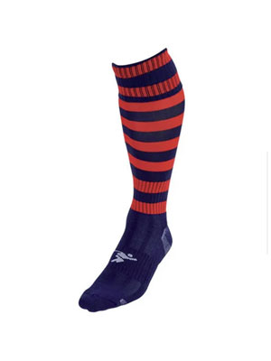 Precision Clearance Pro Sock Navy/Red CL108