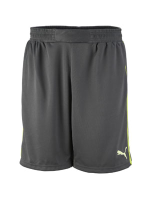 Puma Clearance Powercat 1.12 GK Shorts DarkShadow/LimePunch CL72