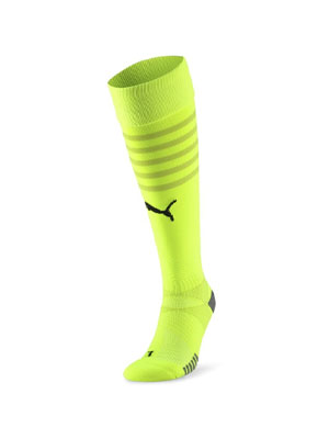 Puma Clearance teamFINAL Socks YellowAlert/PUMABlack CL119