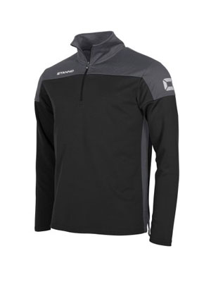 Stanno Clearance Pride 1/4 Zip Top Black/Anthracite CL120