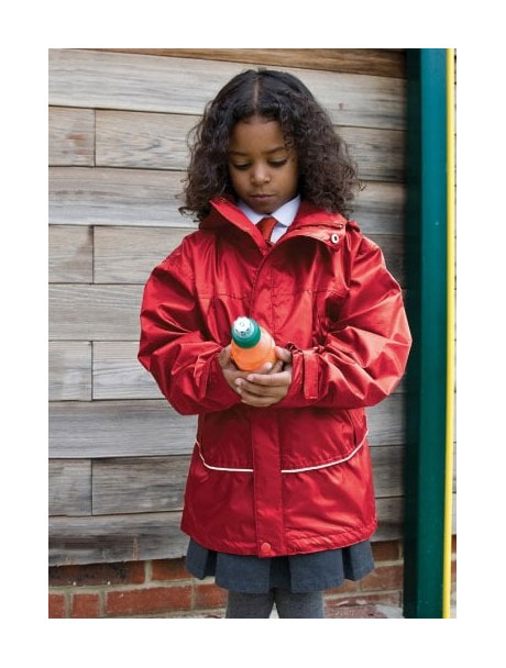 Plain Red Waterproof 2000 Ripstop JacketRJ7