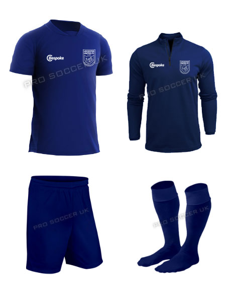 LUFC Players Training Kit Pack - Navy