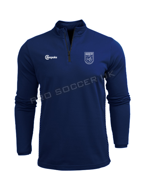 LUFC 1/4 Zip Mid-Layer - Navy