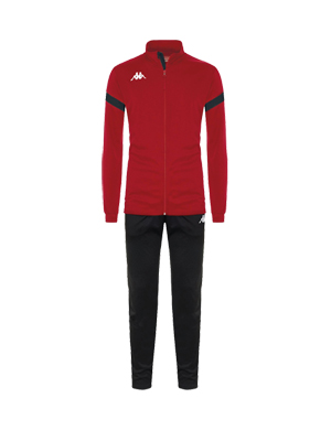 Kappa Clearance Dalcito Tracksuit Red/Black CL110