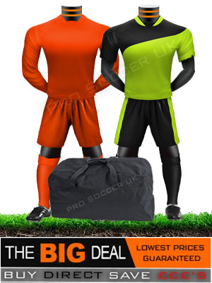 Lagos Short Sleeve Junior/School Football Kit Pack
