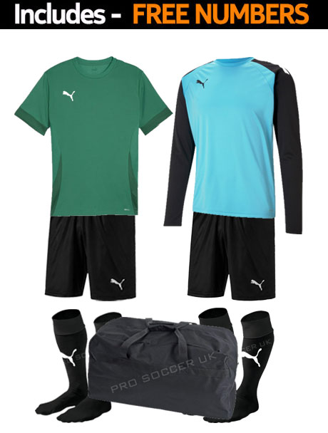 Puma Team Goal Matchday Football Team Kit x10