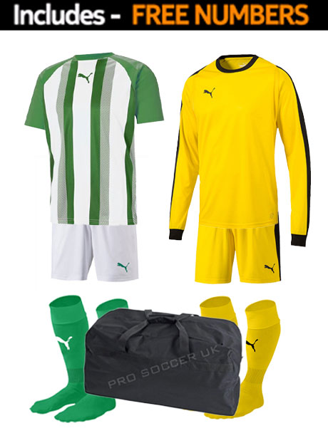 Puma Team Liga Striped Kit Bundle - Cheap Puma Football Kits, always ...