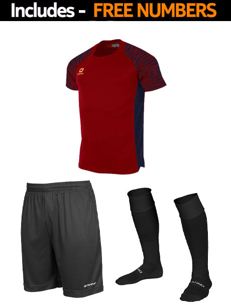 Stanno Bolt Short Sleeve Full Set Kit